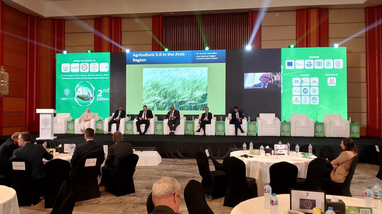 بمبادرة من المنظمة العربية للتنمية الزراعية جامعة إفريقيا العالمية تشارك في الملتقى الدولي للزراعة الذكية والمستدامة بمصر