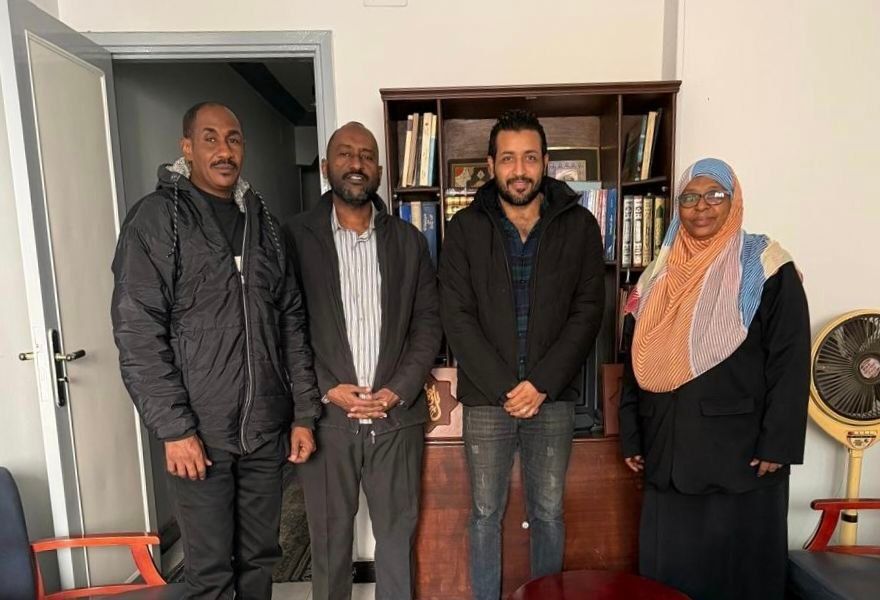 لقاء تنسيقي لمشاركة جامعة إفريقيا العالمية في معرض القاهرة الدولي للكتاب